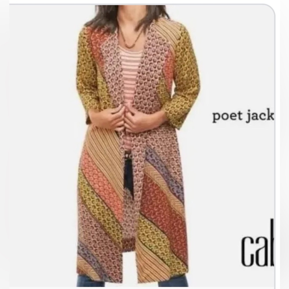 Cabi Poet Jacket. Spring 2020. NWOT. Size medium. 100% viscose. - Picture 3 of 5